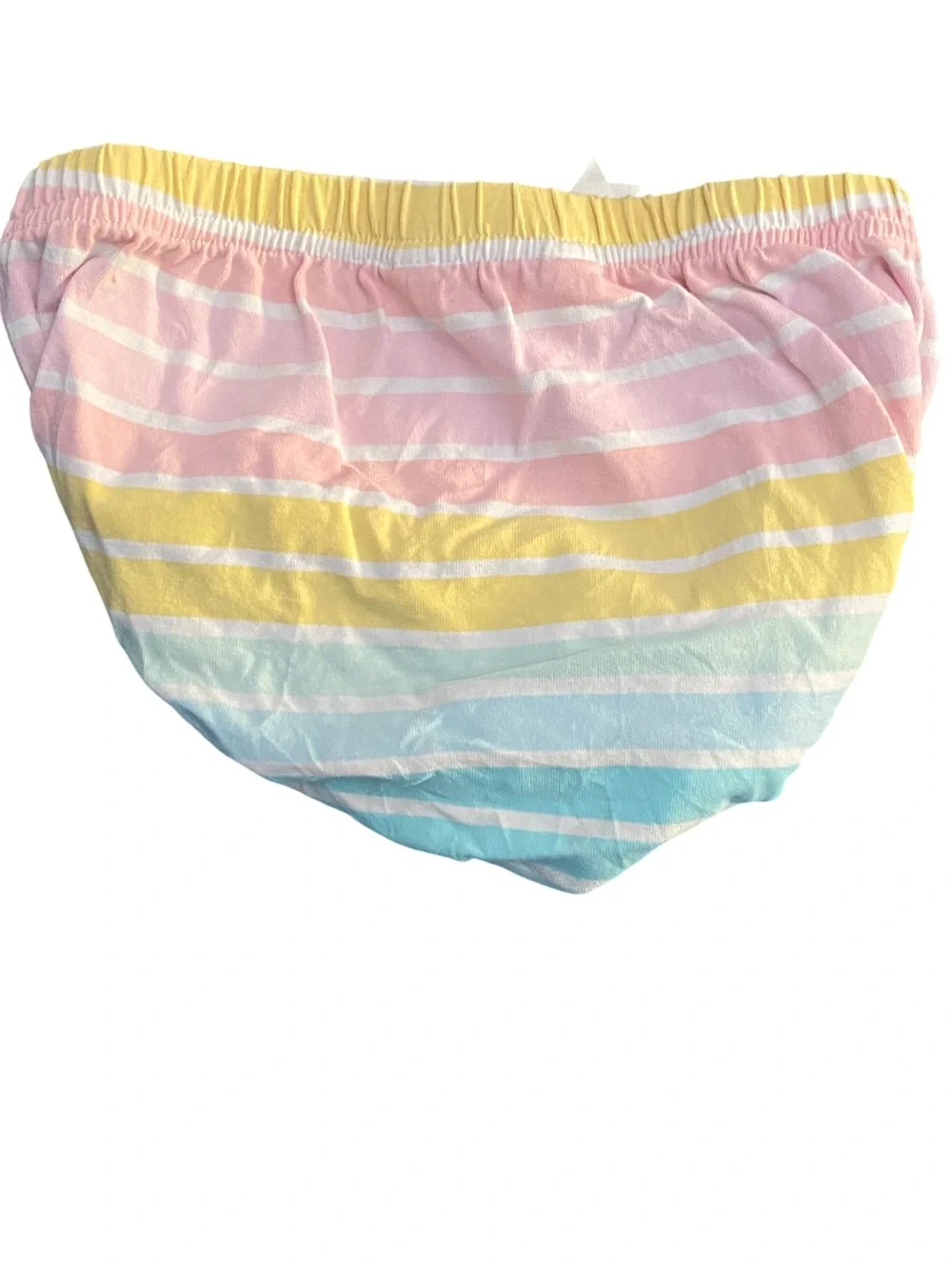 Matilda Jane Toddler Ruffle Pastel Stripe Bloomers/Diaper Cover Size 18/24m